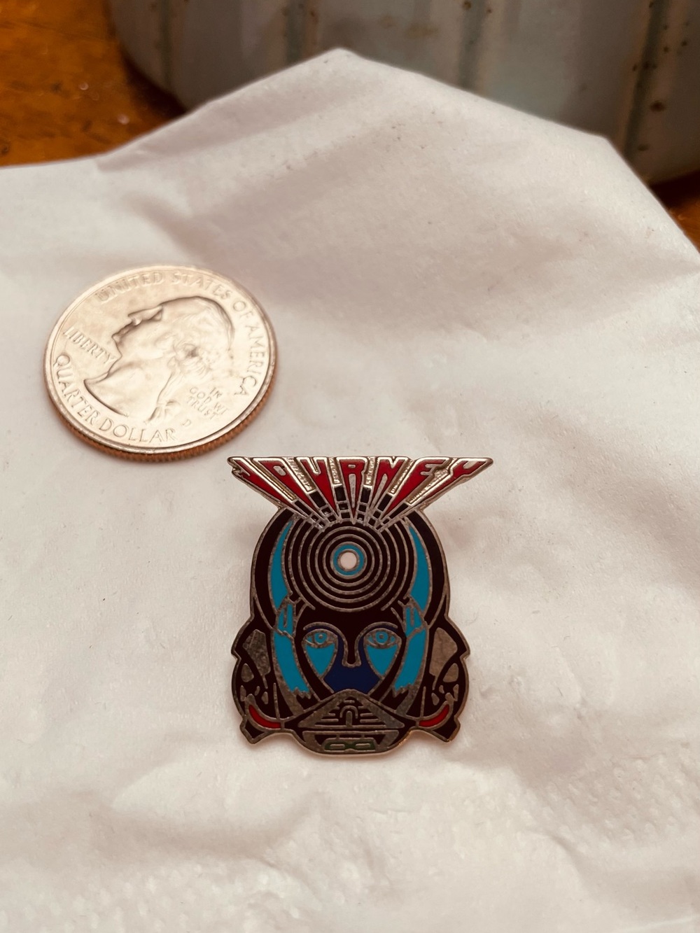 “Journey Frontier” Vtg 1980’s Concert Tac In